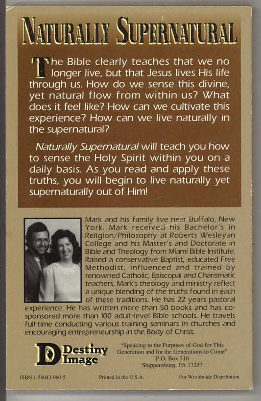 Naturally Supernatural: Letting Jesus Live Through You - The Bookstore