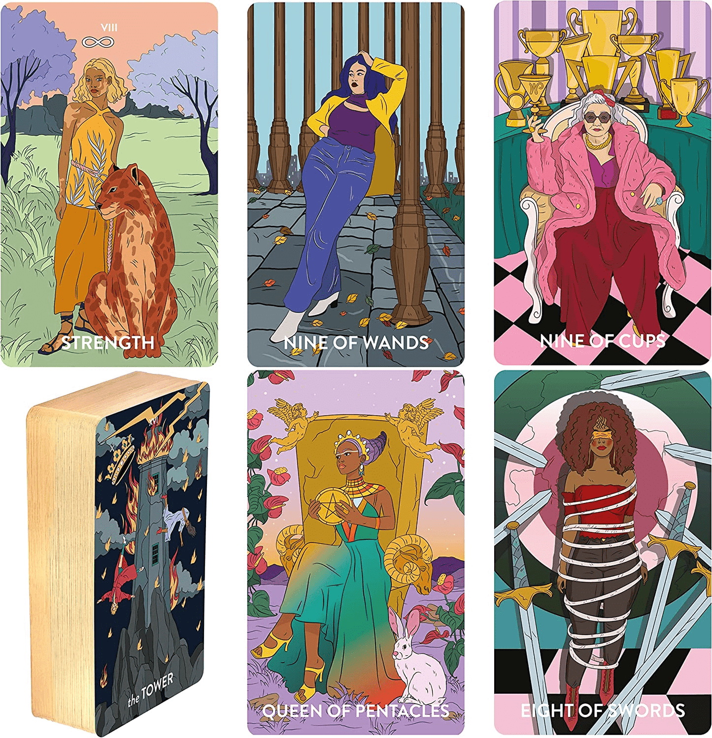 Neoteric Feminine Tarot - The Bookstore