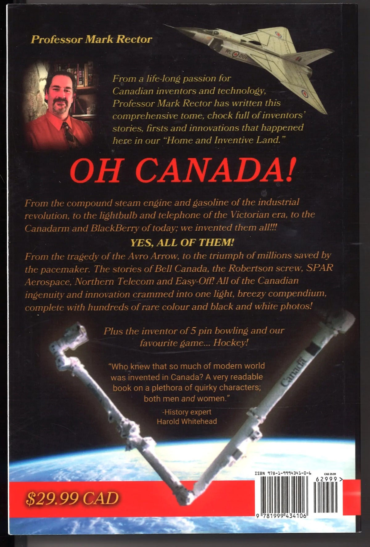 Oh Canada! Our Home and Inventive Land! - Signed Copy