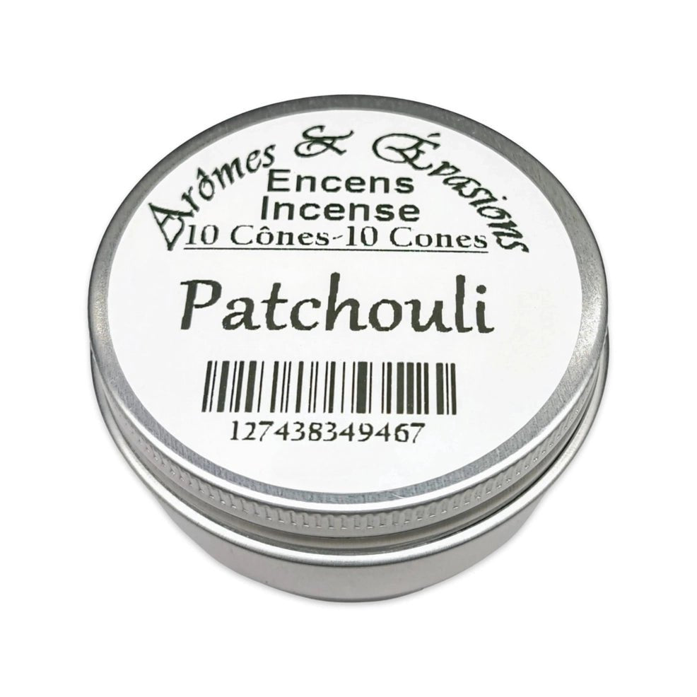 Patchouli Incense Cones -10 Cones The Bookstore 1