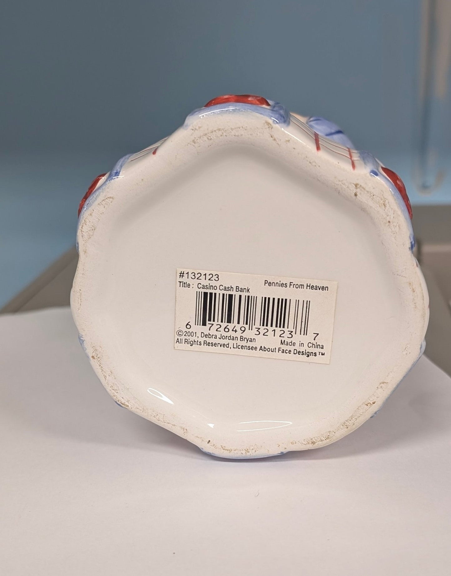 Pennies from Heaven “Casino Cash” Ceramic Bank - The Bookstore