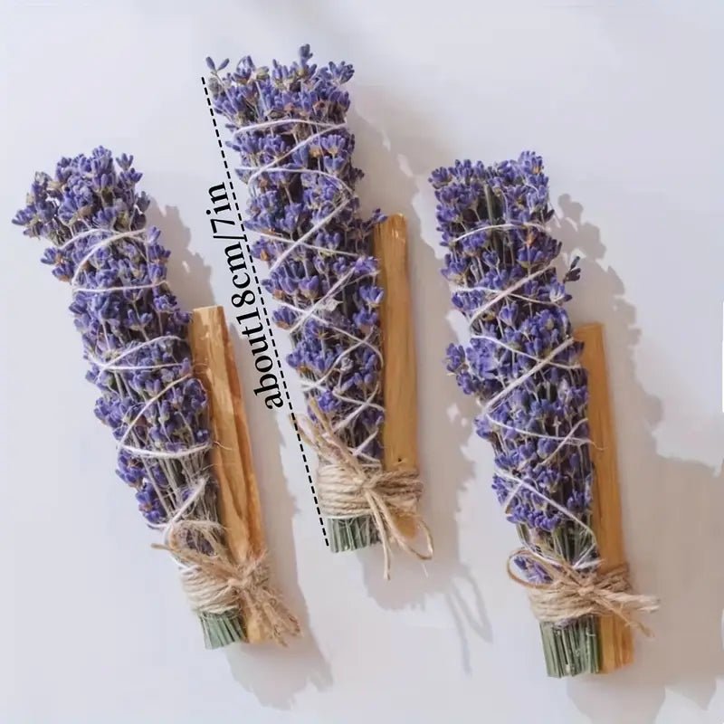 Peruvian Holy Wood Lavender Smudge Stick – Handmade Purifying Stick - The Bookstore