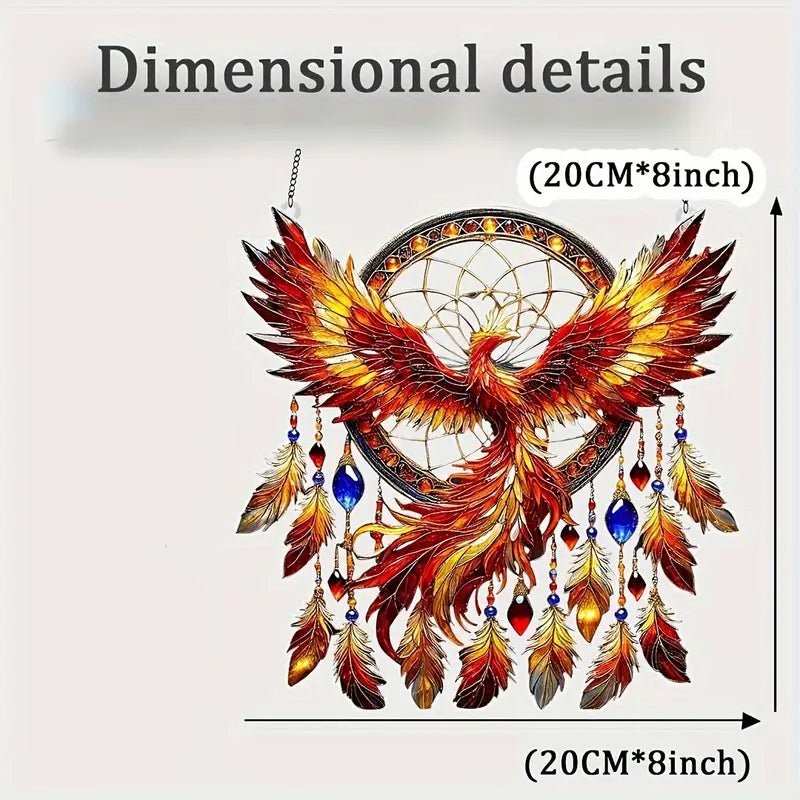 Phoenix Rising Suncatcher Chenchen House