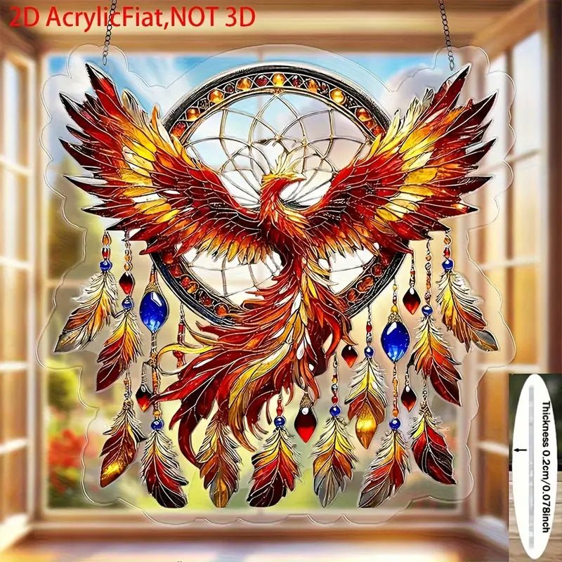 Phoenix Rising Suncatcher Chenchen House