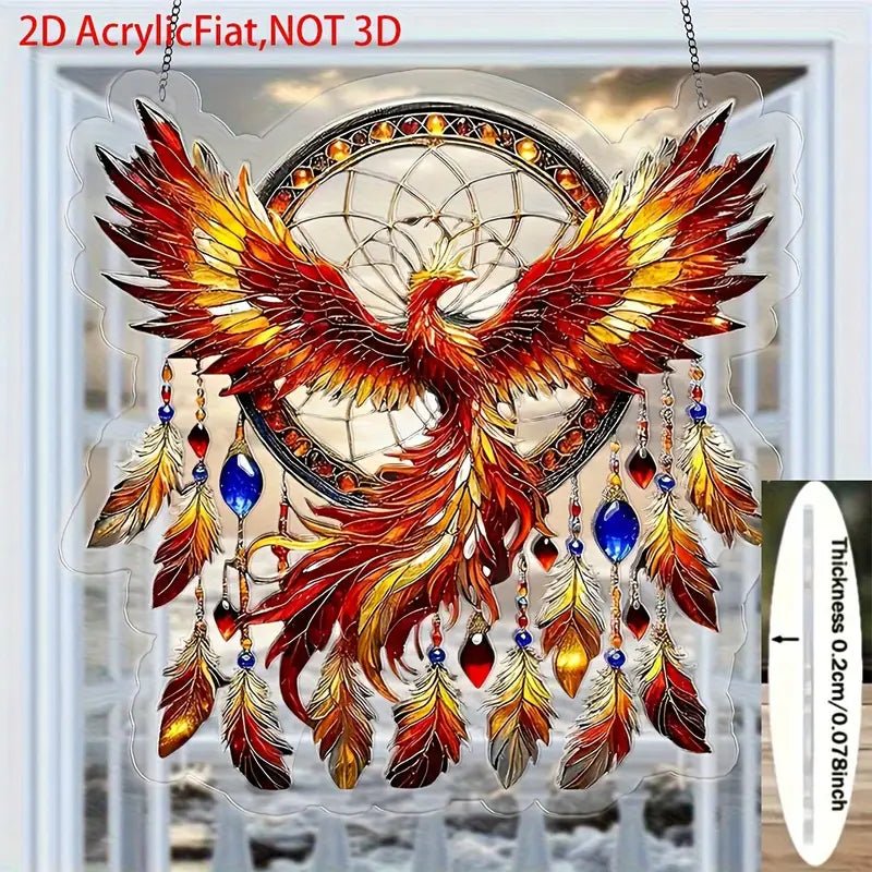 Phoenix Rising Suncatcher Chenchen House