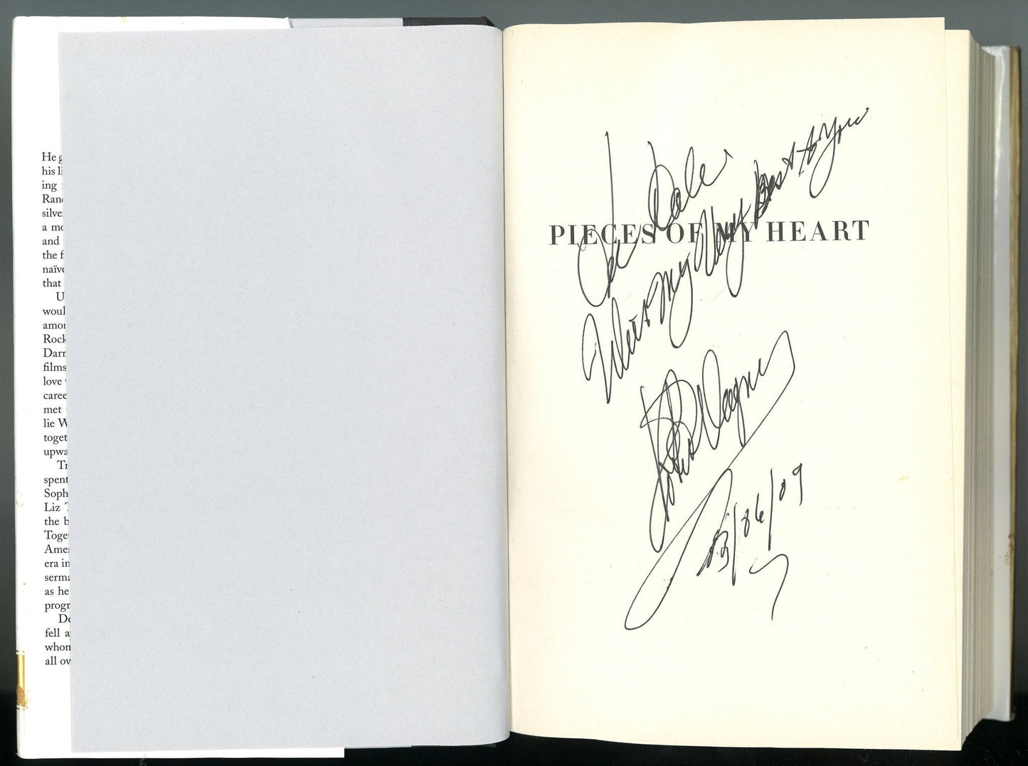 Pieces of My Heart: A Life (Signed by Robert J. Wagner) Robert J. Wagner, Scott Eyman