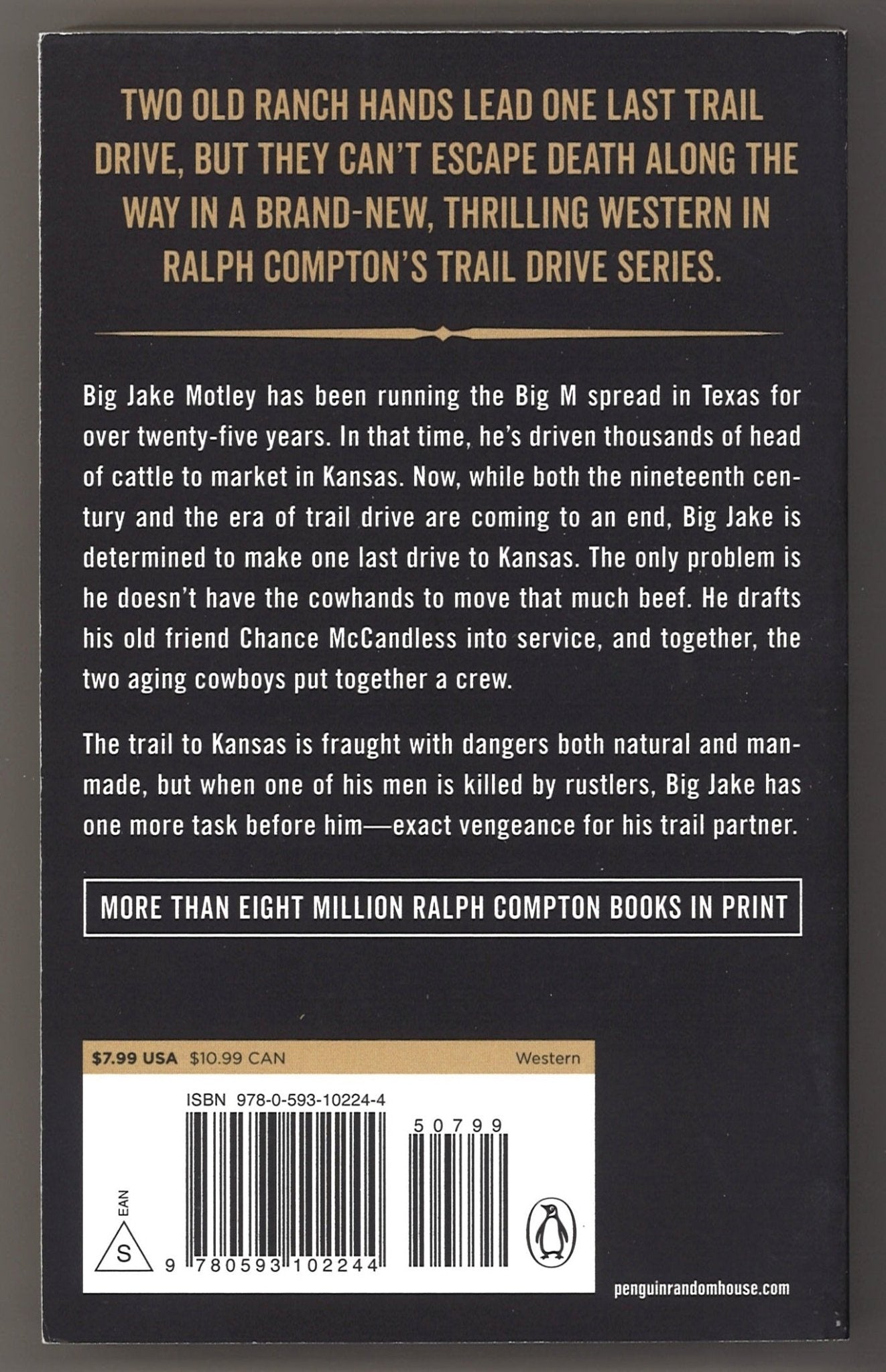Ralph Compton Big Jake's Last Drive (The Trail Drive Series) - The Bookstore