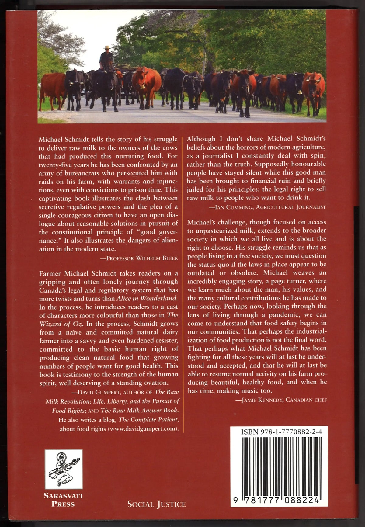 Raw Milk: And The Search for Human Kindness - Signed by Michael Schmidt