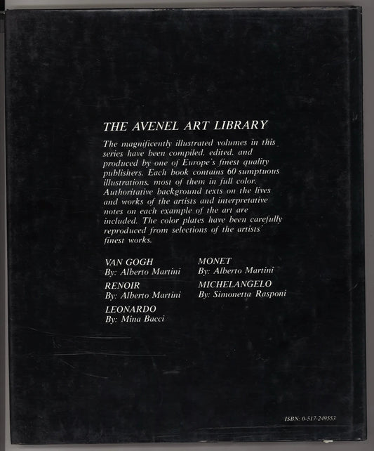 Renoir by Alberto Martini – 1978 First U.S. Edition – Avenel Art Library - The Bookstore