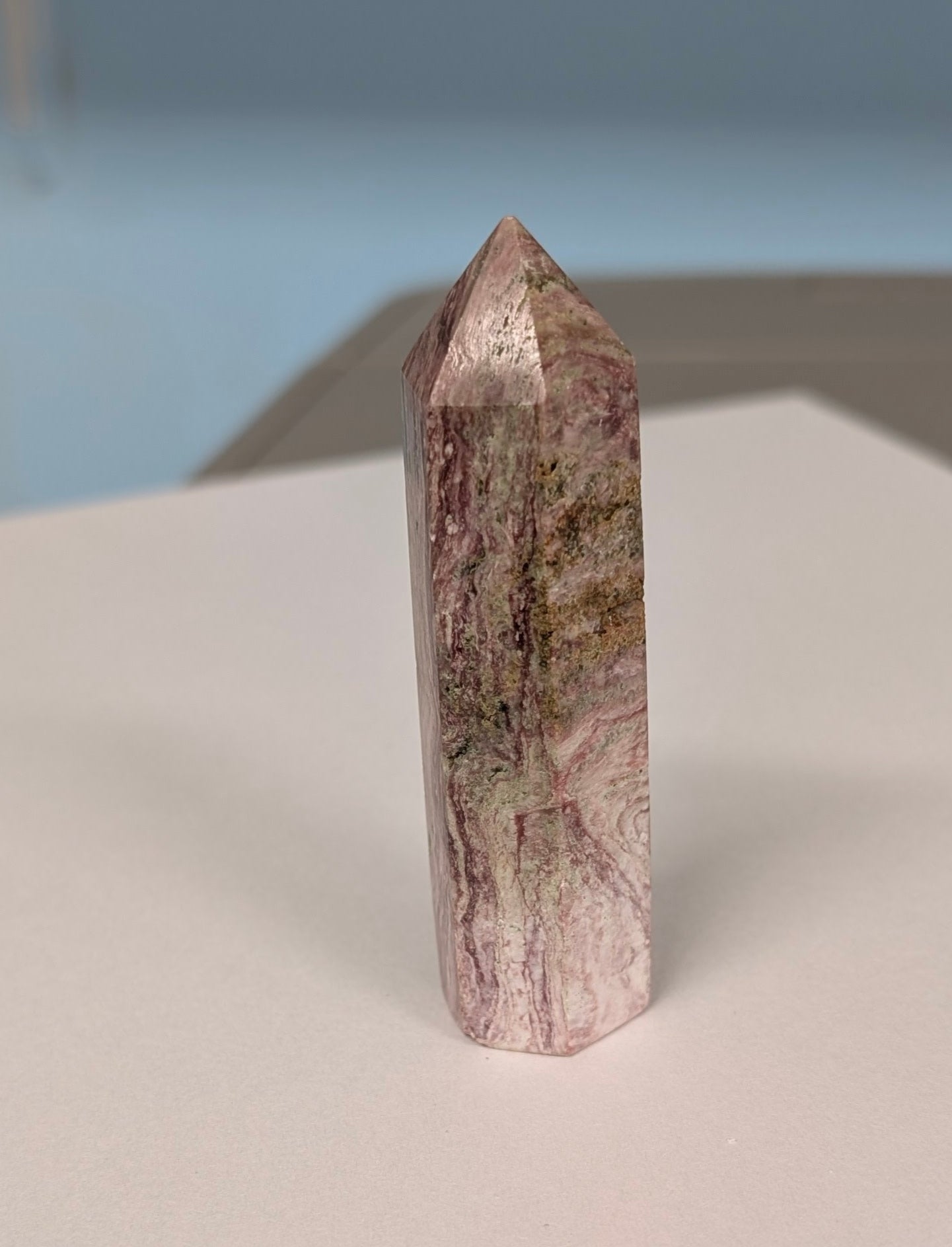 Rhodochrosite Tower: Crystal for Love, Healing & Emotional Balance Czzjsan