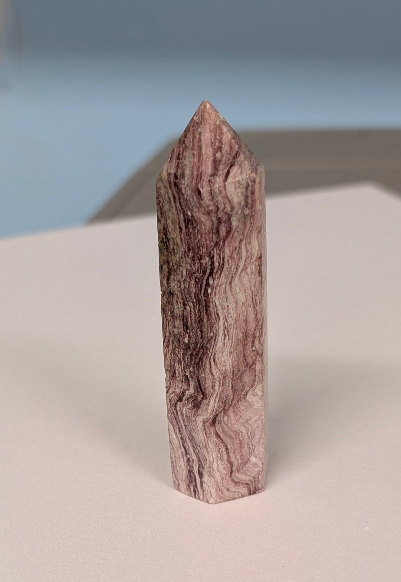 Rhodochrosite Tower: Crystal for Love, Healing & Emotional Balance Czzjsan