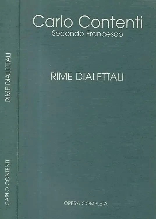 Rime Dialettali by Carlo Contenti My Store