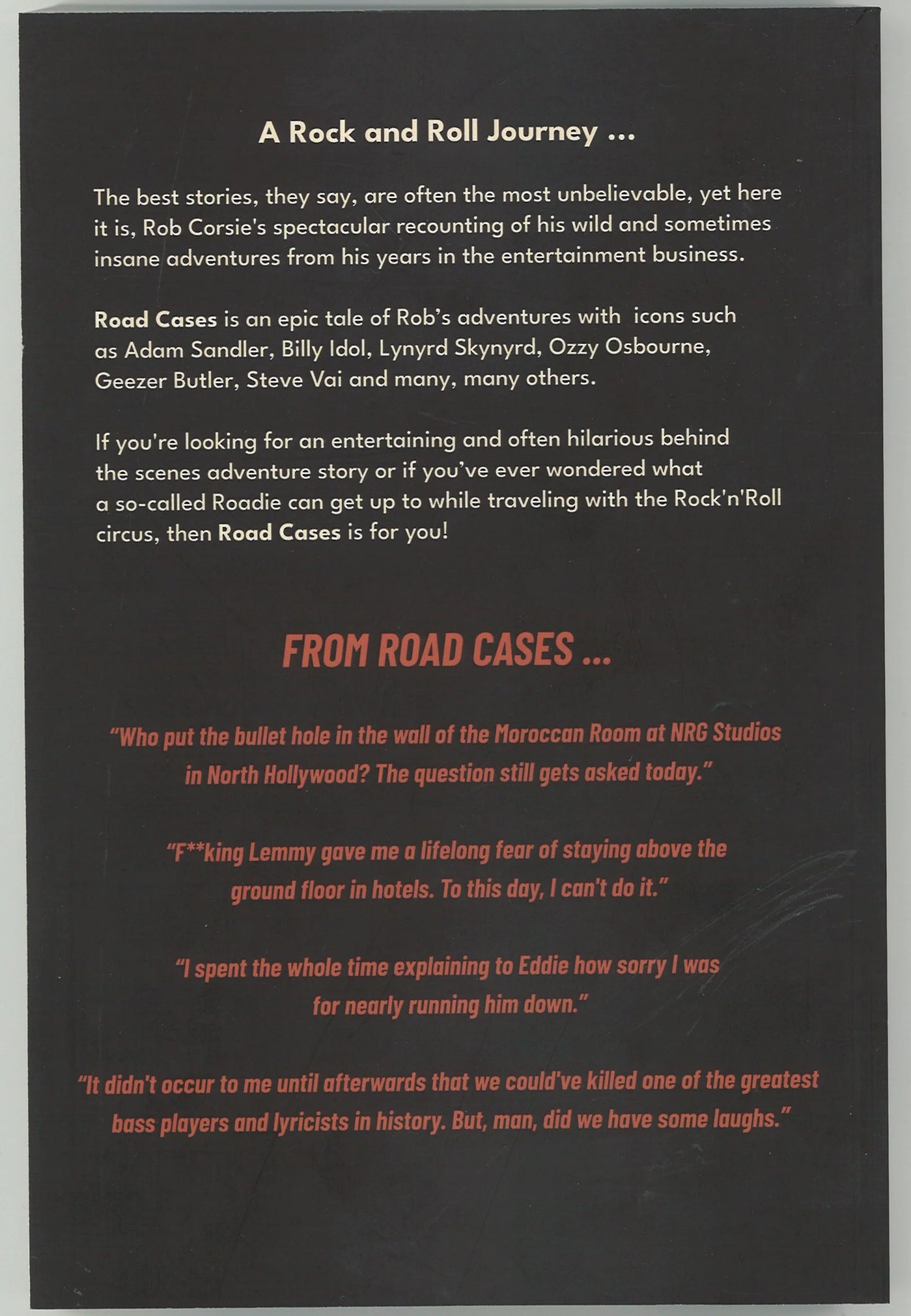 Road Cases: A Rock & Roll Journey - The Bookstore