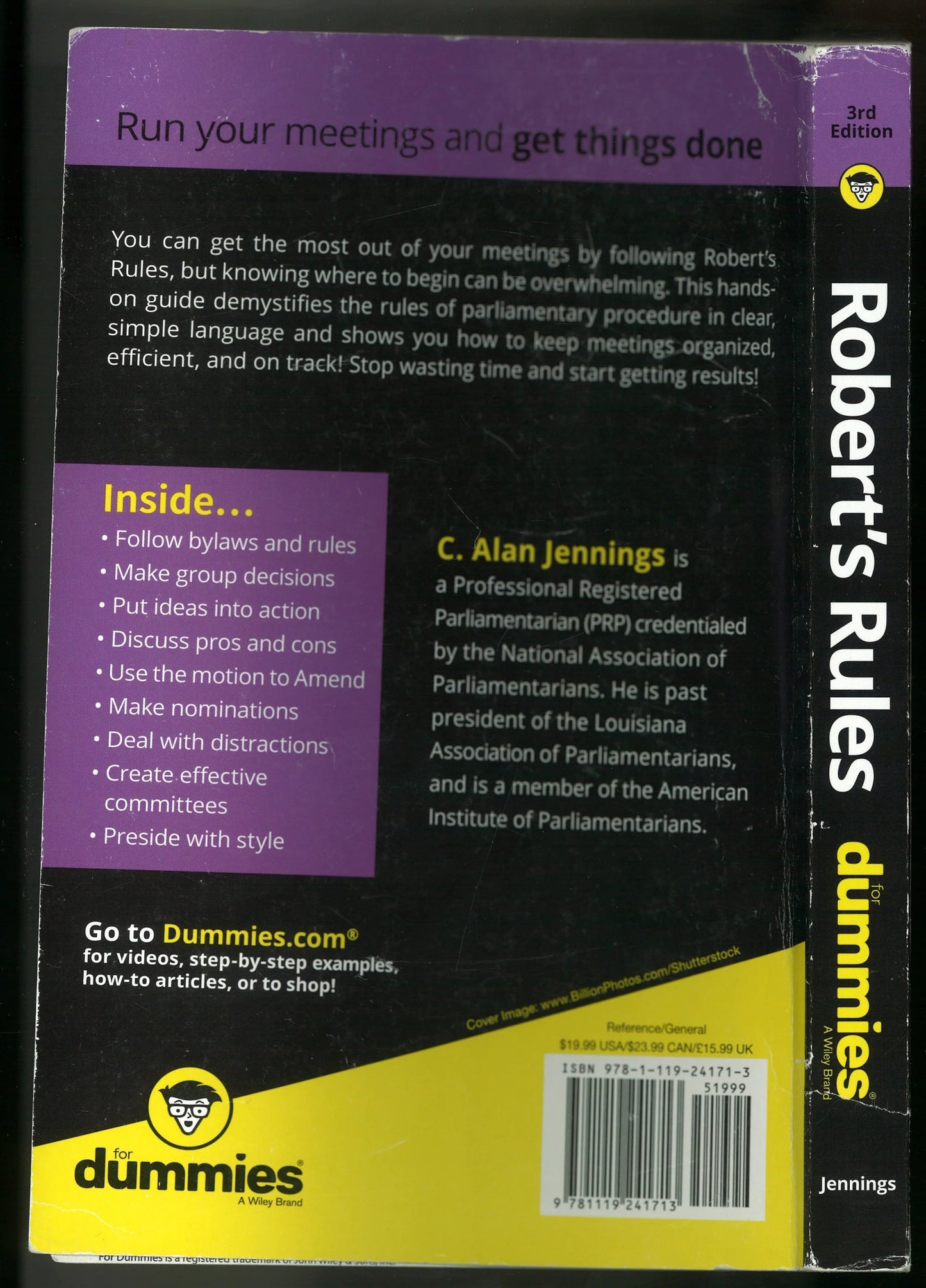 Robert's Rules for Dummies - The Bookstore