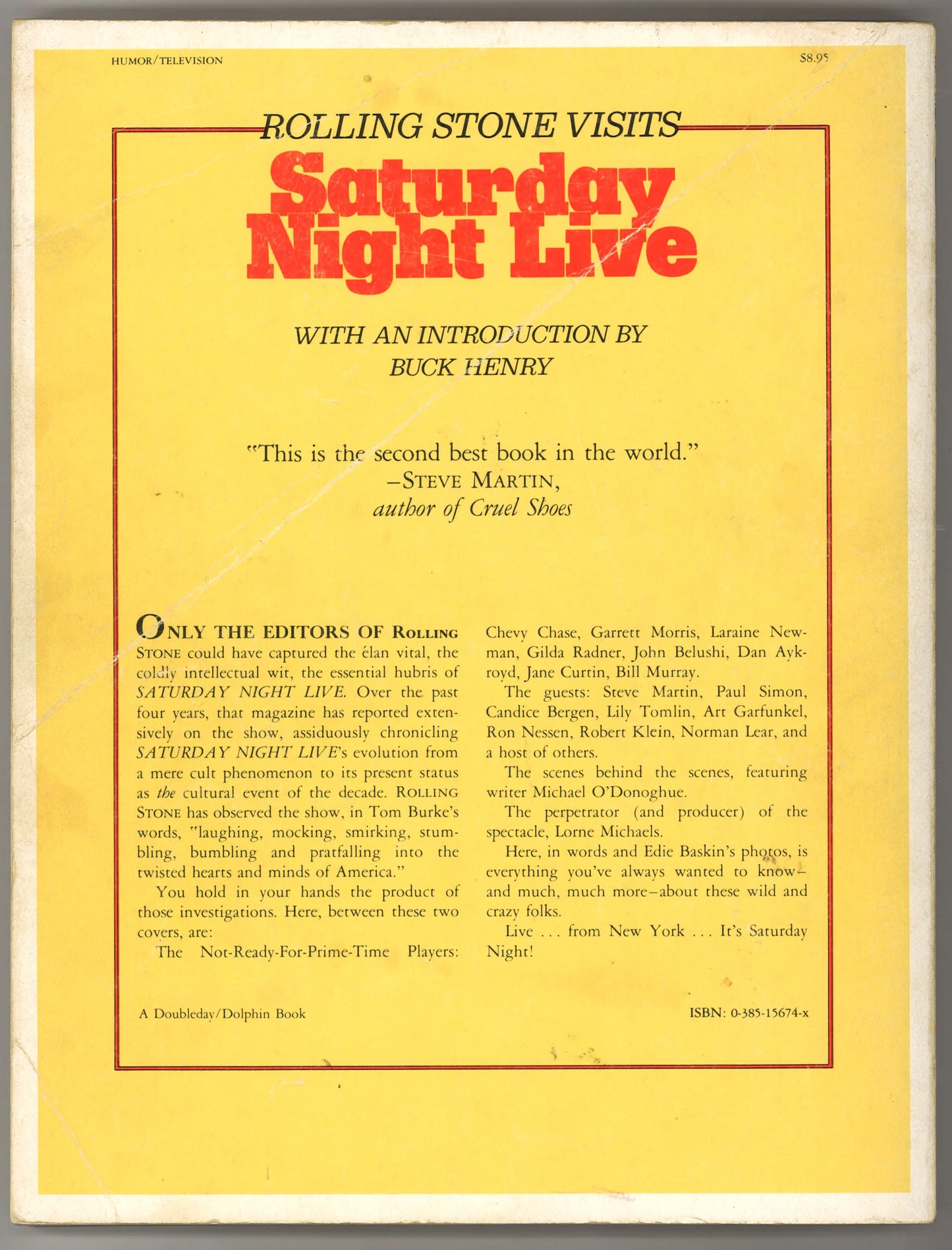 Rolling Stone Visits Saturday Night Live (1979)