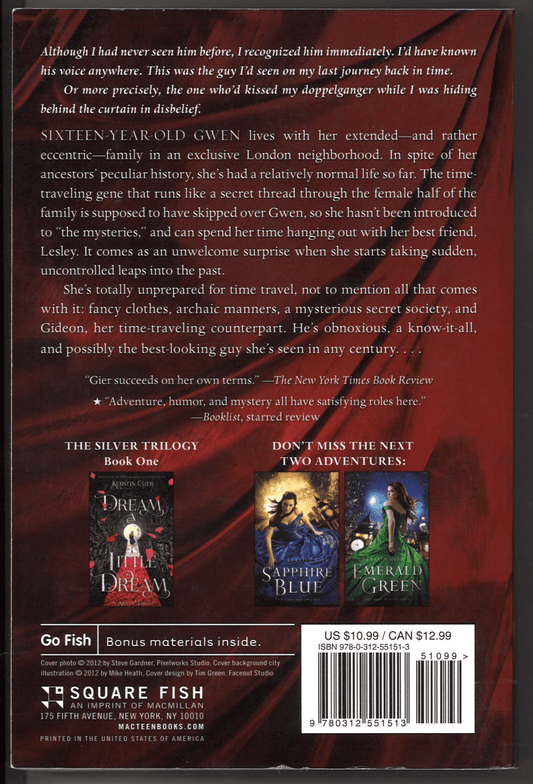 Ruby Red (The Ruby Red Trilogy, 1) - The Bookstore