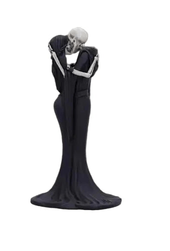 Skeleton Lovers Embrace Figurine - The Bookstore