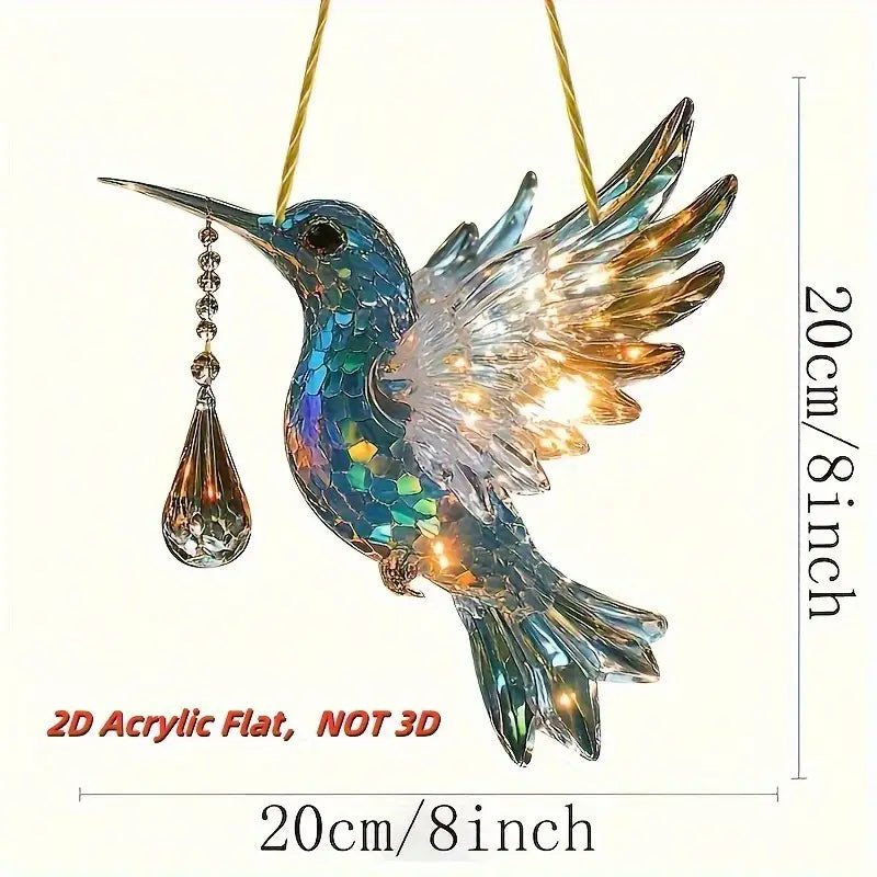 Small Hummingbird Suncatcher LongHandWork
