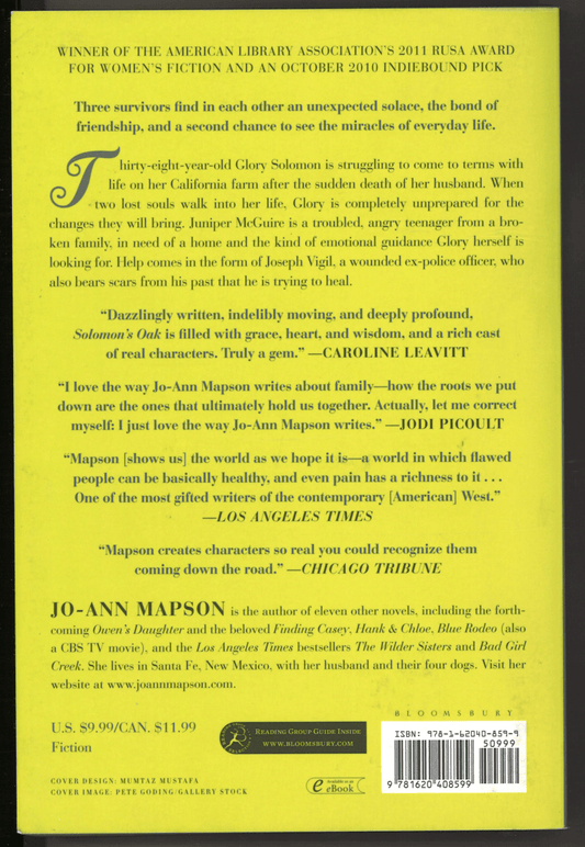 Solomon's Oak: A Novel - The Bookstore