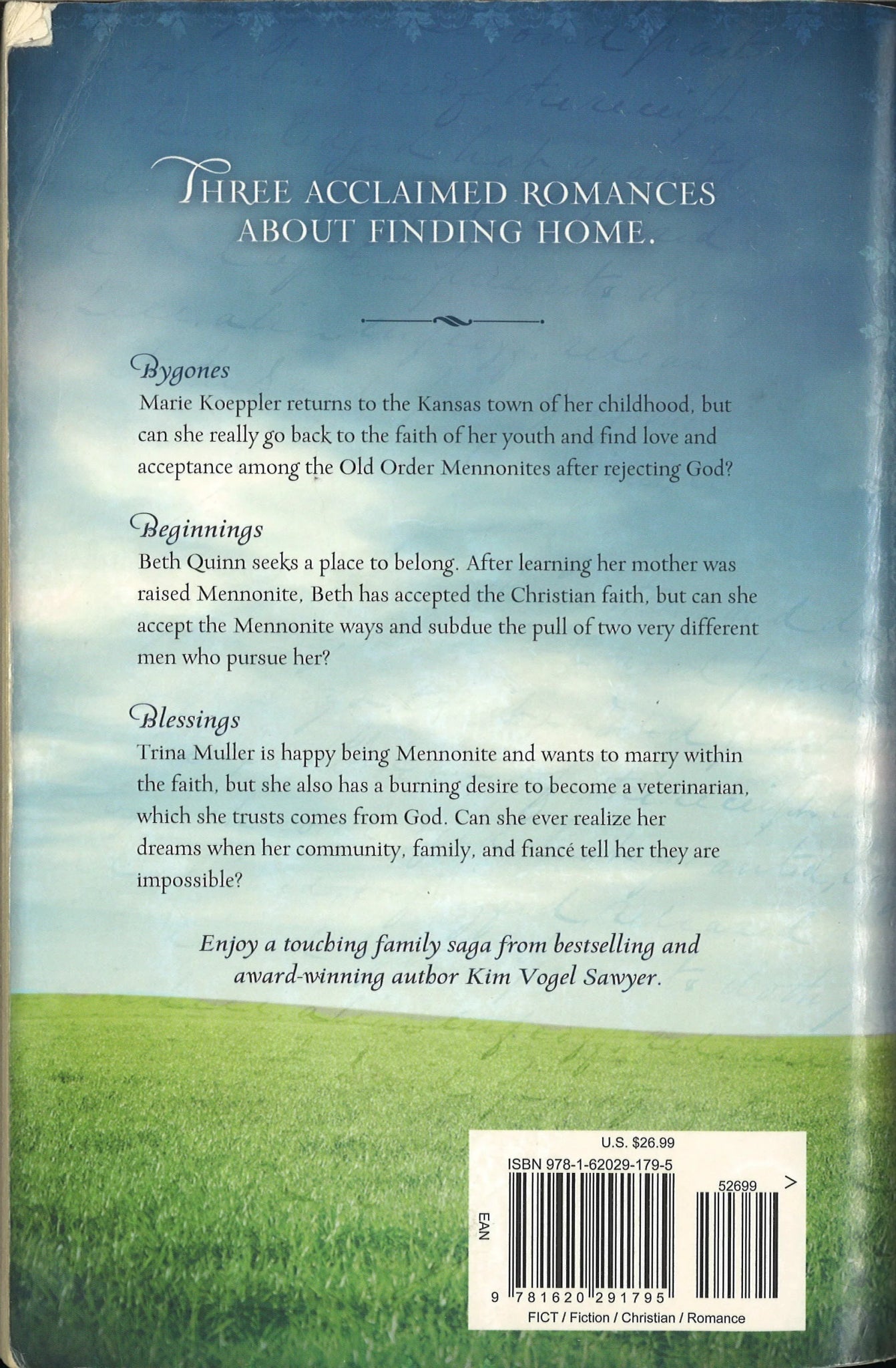 Sommerfeld Trilogy Kim Vogel Sawyer