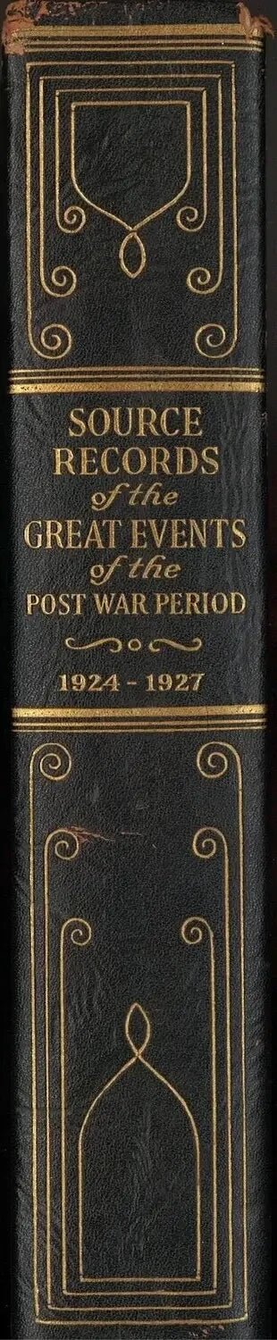 Source Records of The Great Events ..., - The Bookstore