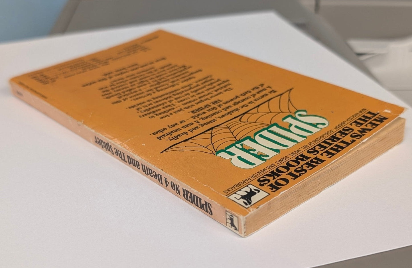 Spider: Death and The Spider (No. 4) Grant Stockbridge