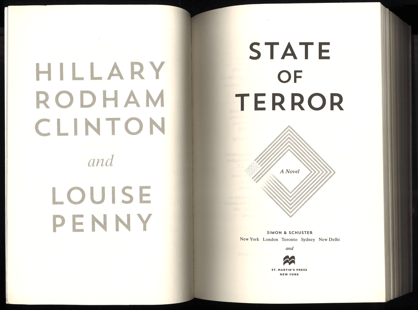 State of Terror: A Novel - The Bookstore