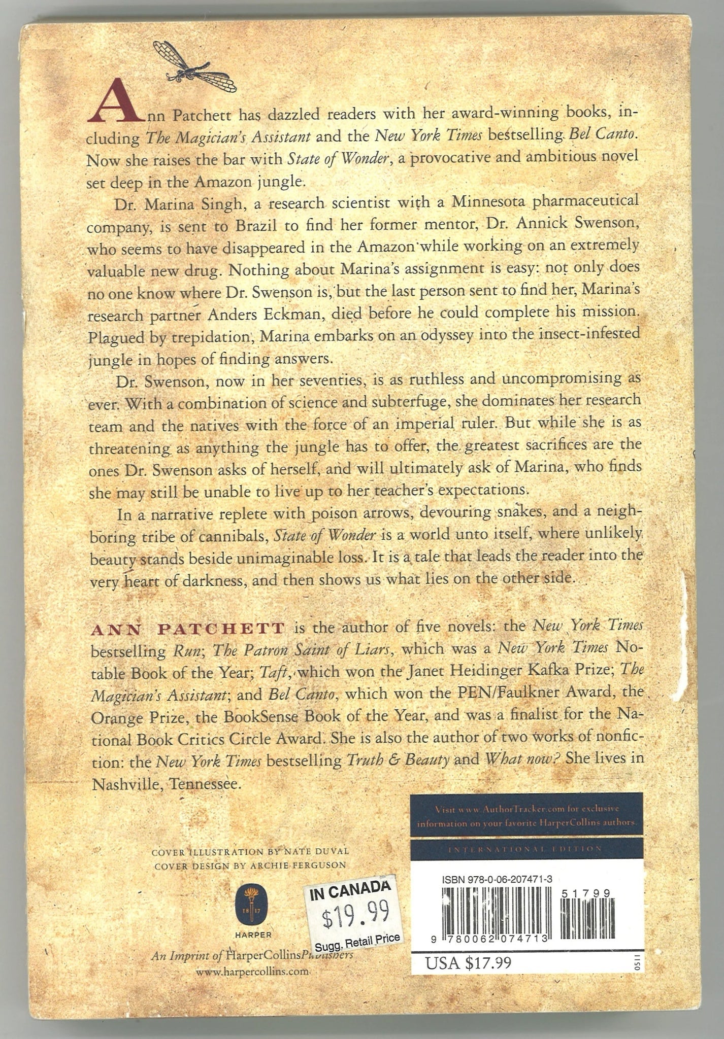 State of Wonder Ann Patchett