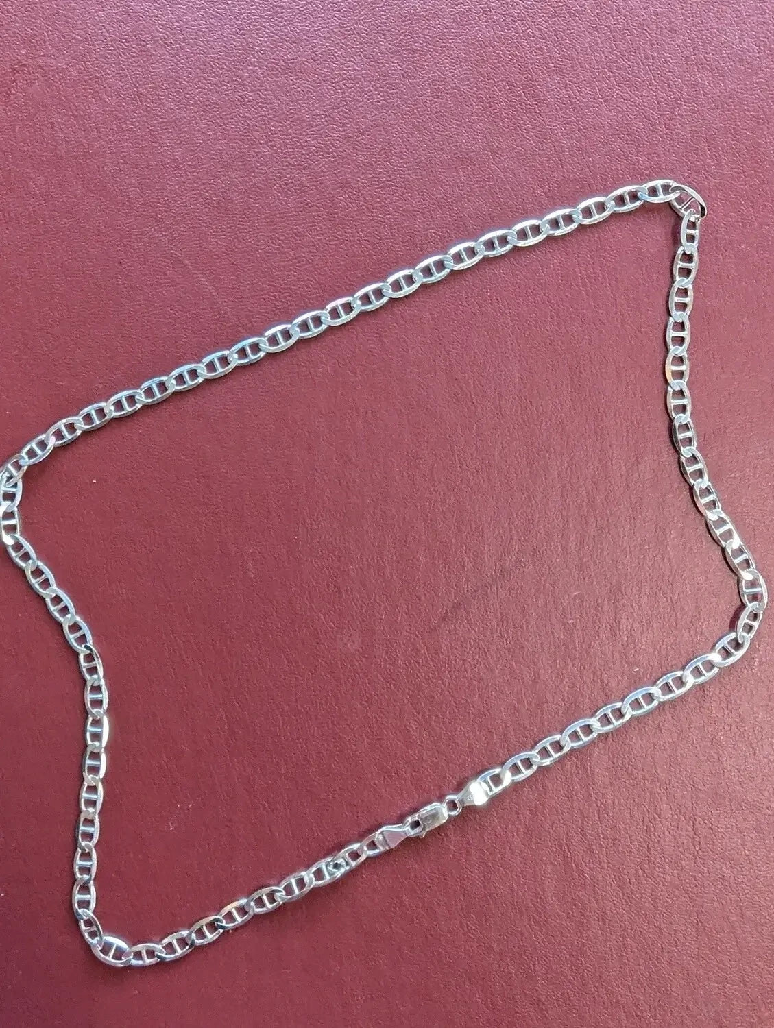 Sterling Silver Flat Marina Chain 5.4mm - The Bookstore