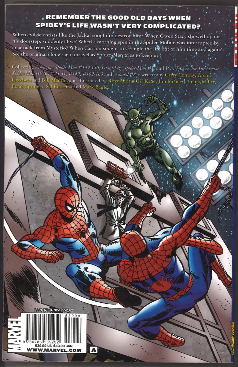 The Amazing Spider-Man: The Original Clone Saga - The Bookstore