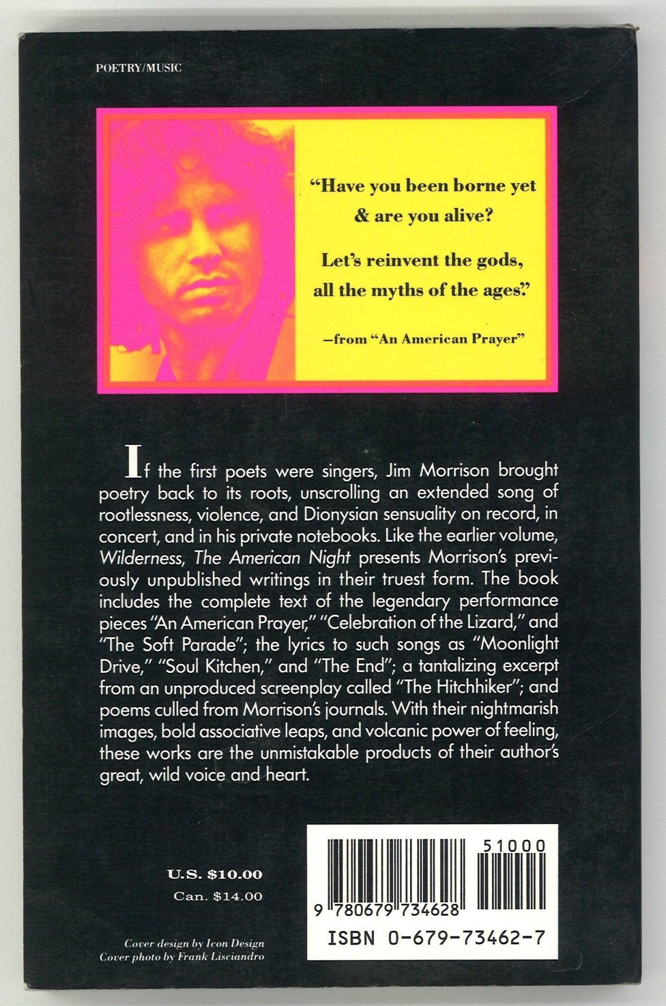 The American Night: The Writings of Jim Morrison, Vol. 2 - The Bookstore