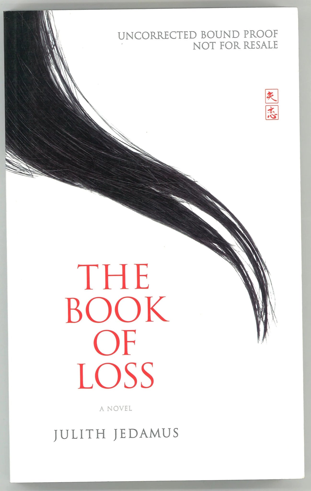 The Book of Loss (Uncorrected Proof) Julith Jedamus