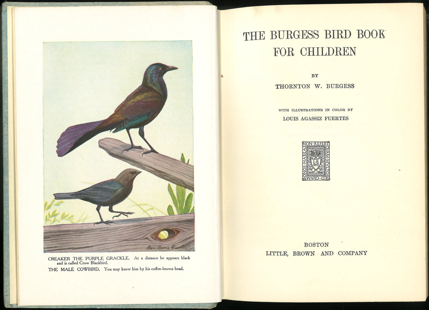 The Burgess Bird Book For Children - The Bookstore