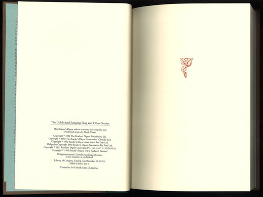 The Celebrated Jumping Frog, and Other Stories - The Bookstore