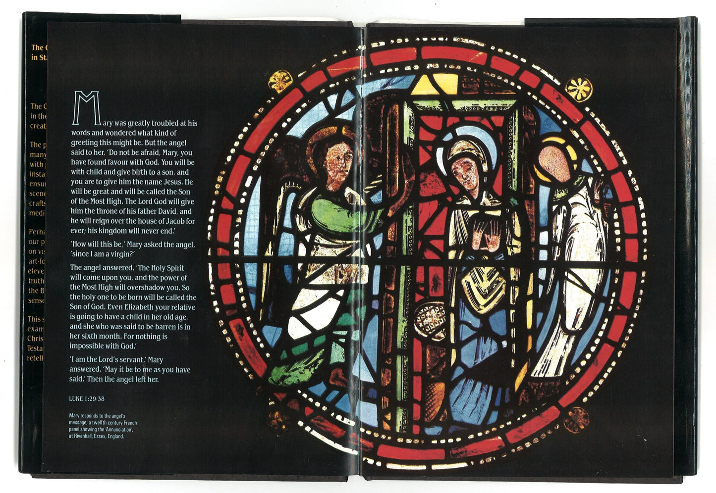 The Christmas Story in Stained Glass Laura Lushington