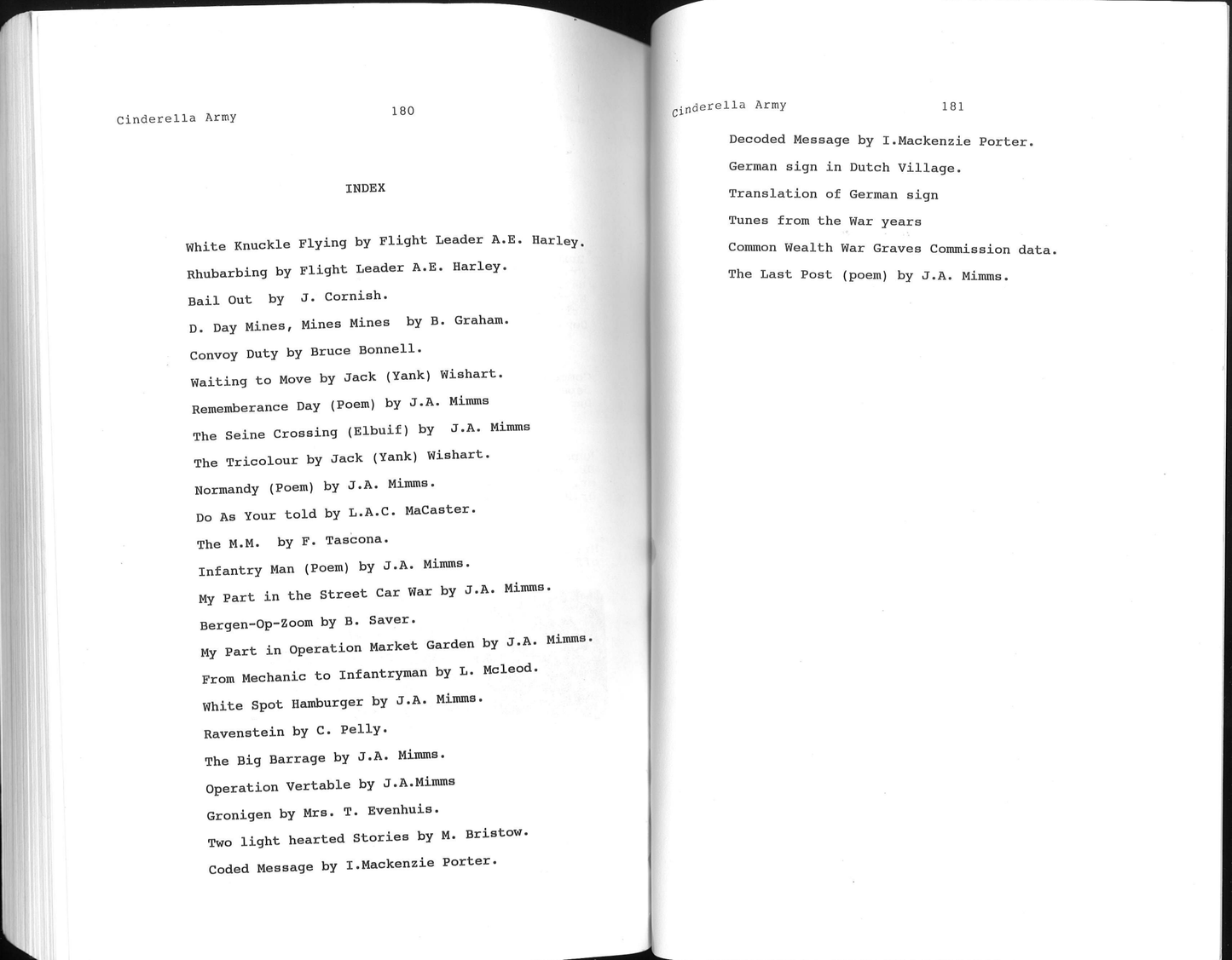 The Cinderella Army: Canada's First Army in Europe 1944 John A. Mimms