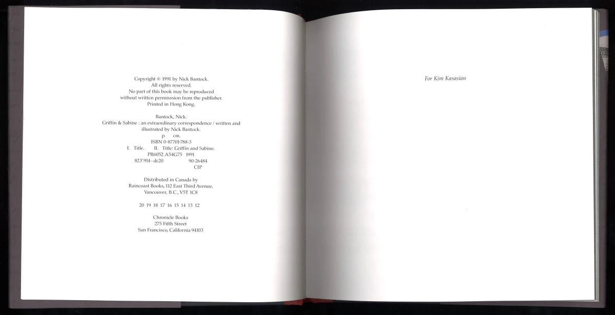 The Griffin & Sabine Trilogy by Nick Bantock - The Bookstore