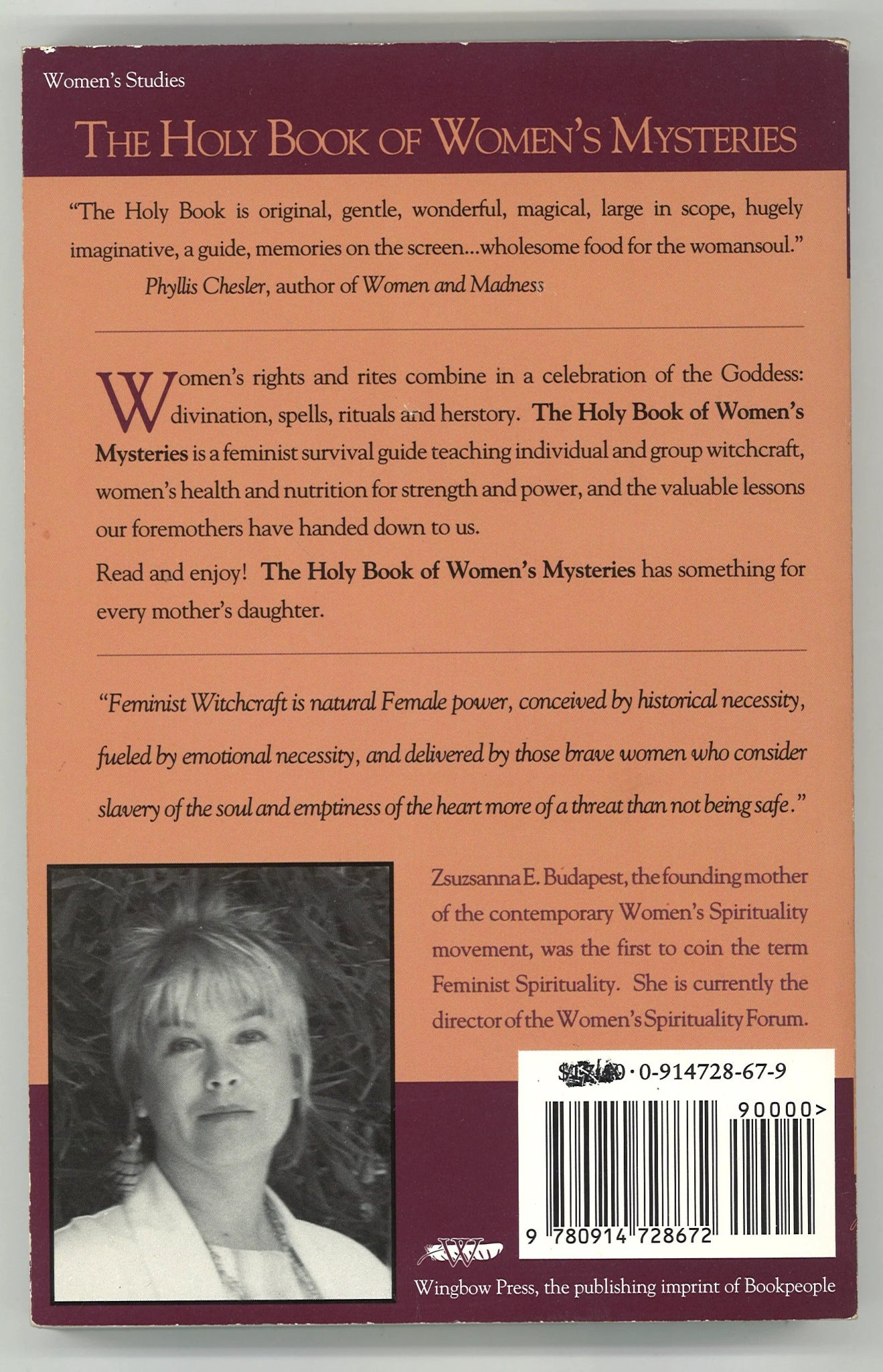The Holy Book of Women's Mysteries: Feminist Witchcraft, Goddess Rituals, Spellcasting and Other Womanly Arts - The Bookstore