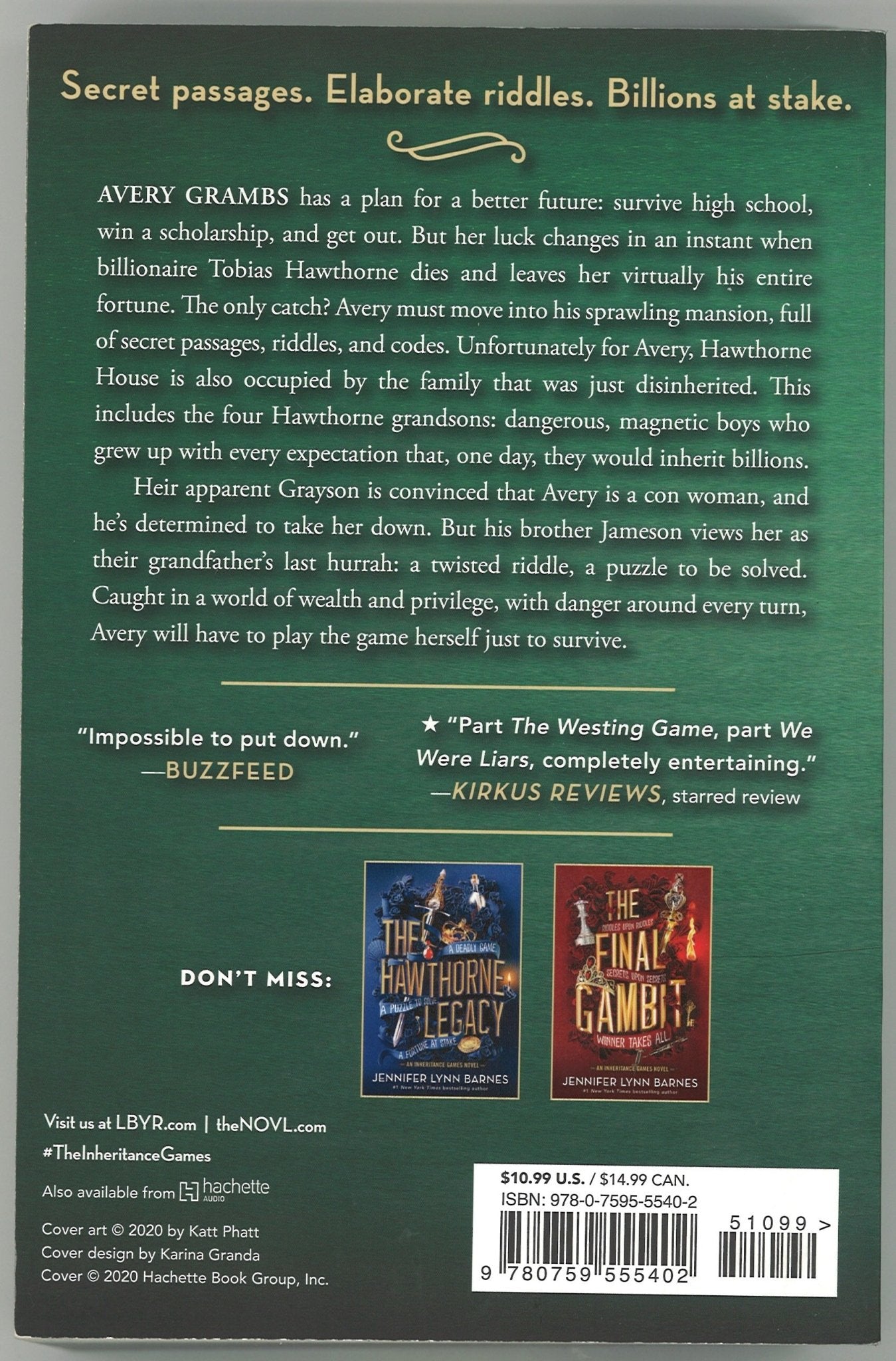 The Inheritance Games (The Inheritance Games, 1) - The Bookstore