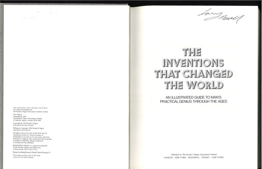 The Inventions That Changed The World: An Illustrated Guide to Man’s Practical Genius Through the Ages - The Bookstore