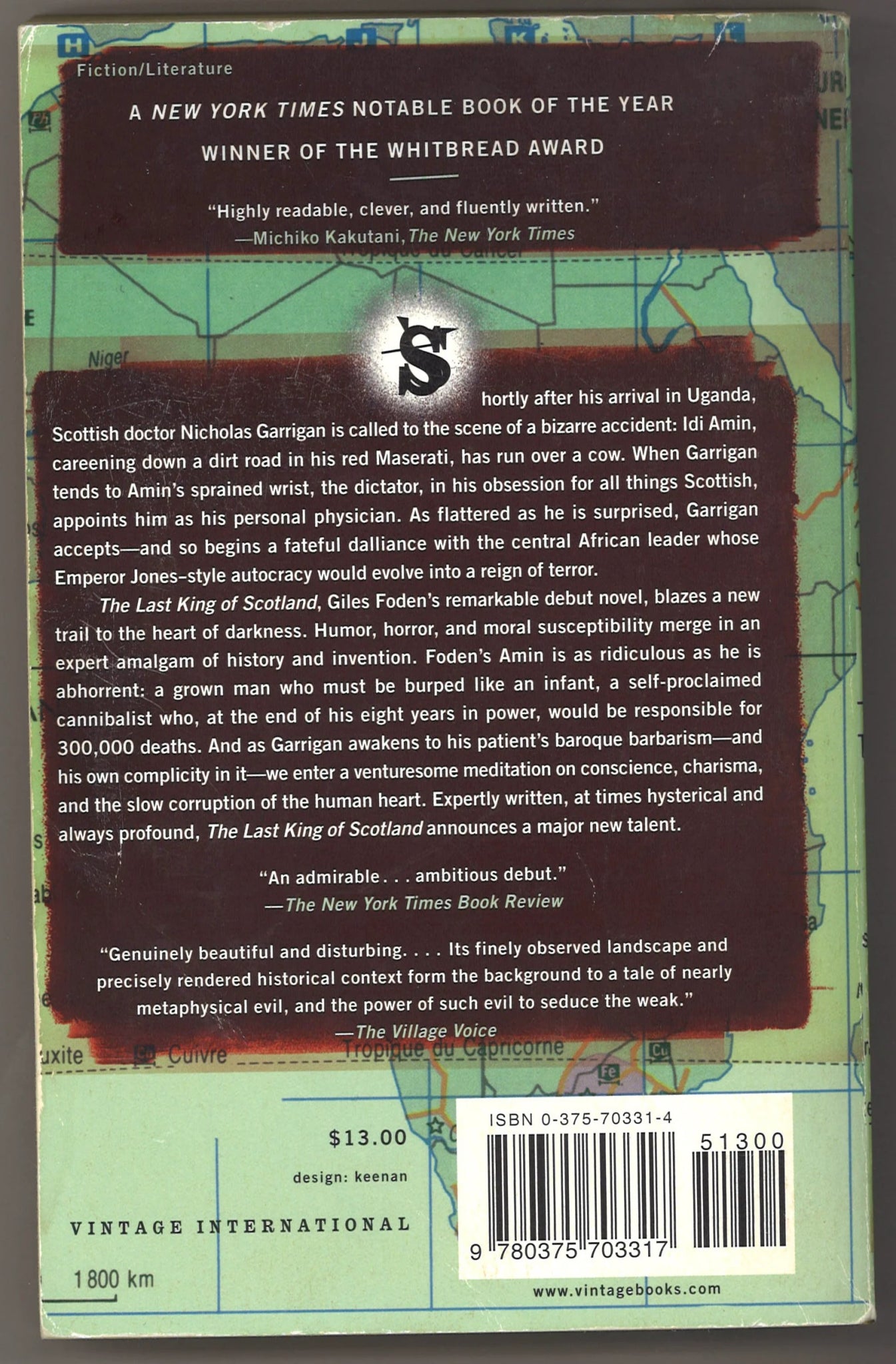 The Last King of Scotland - The Bookstore