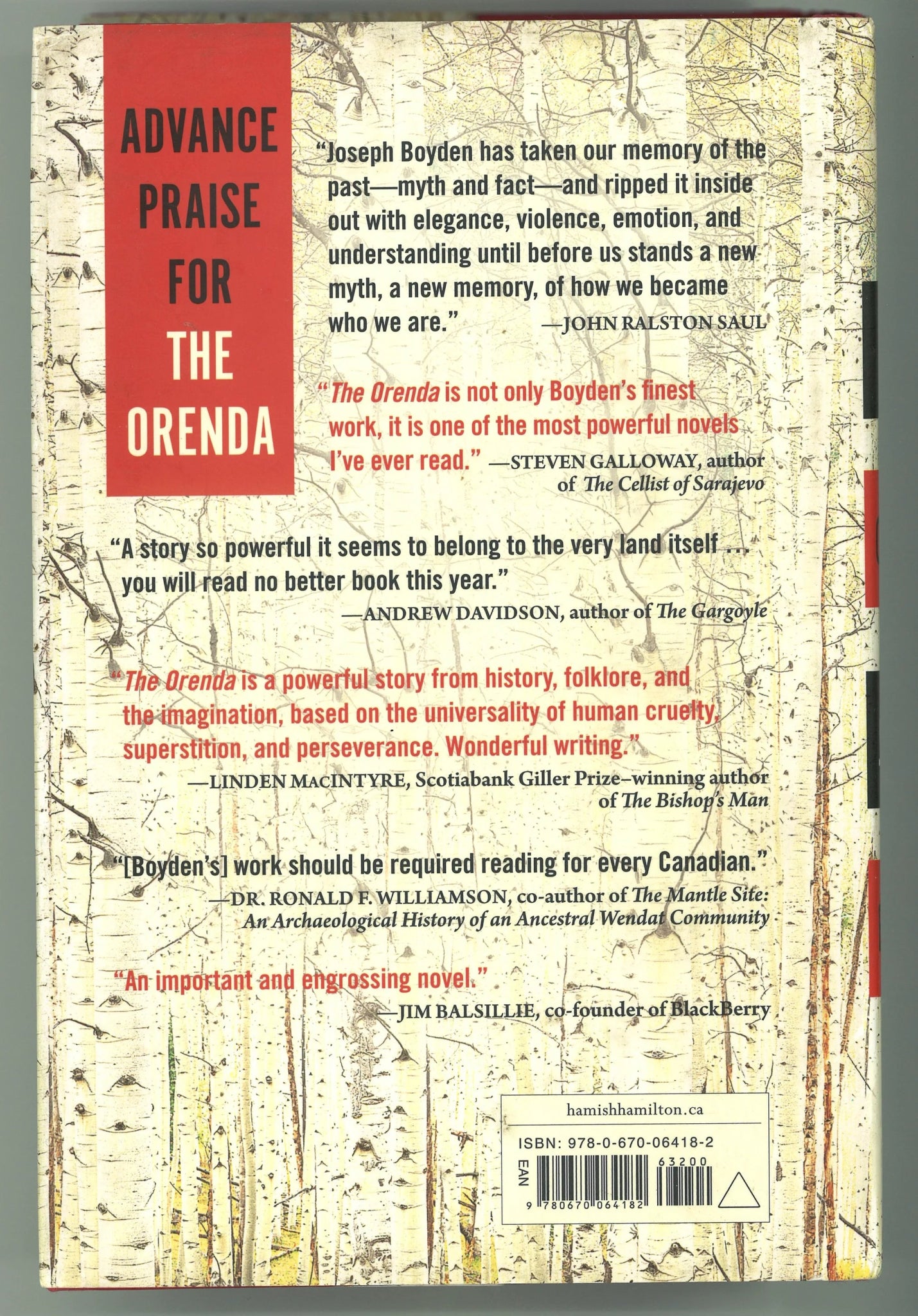 The Orenda - The Bookstore