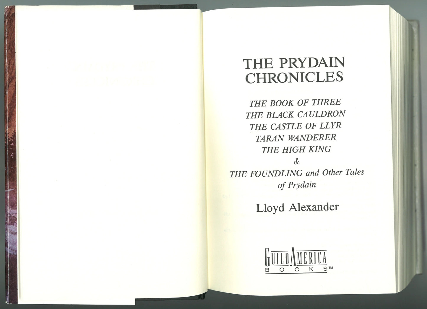 The Prydain Chronicles - The Bookstore