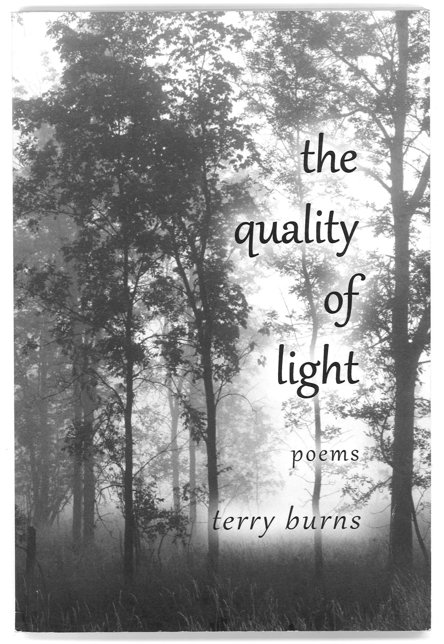 The Quality of Light: Poems Terry Burns