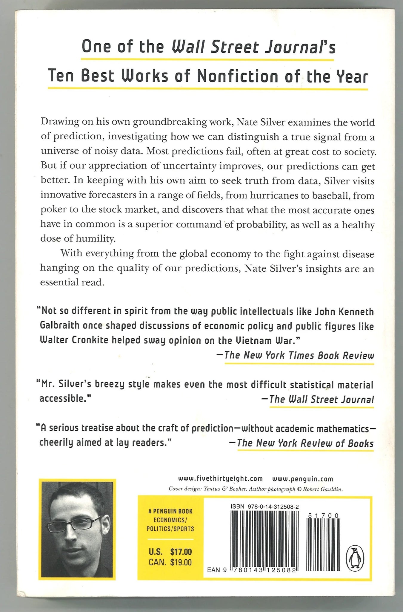 The Signal and the Noise: Why So Many Predictions Fail - but Some Don't - The Bookstore