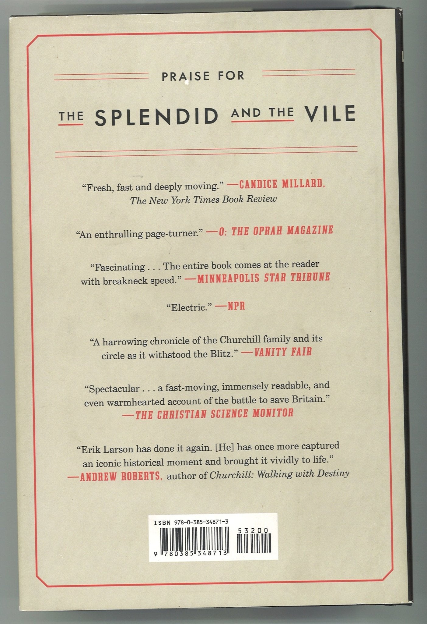 The Splendid and the Vile: A Saga of Churchill, Family, and Defiance During the Blitz - The Bookstore