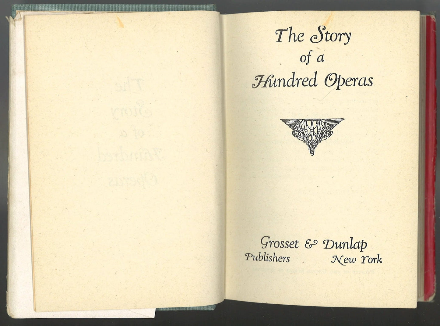 The Story of A Hundred Operas Felix Mendelsohn