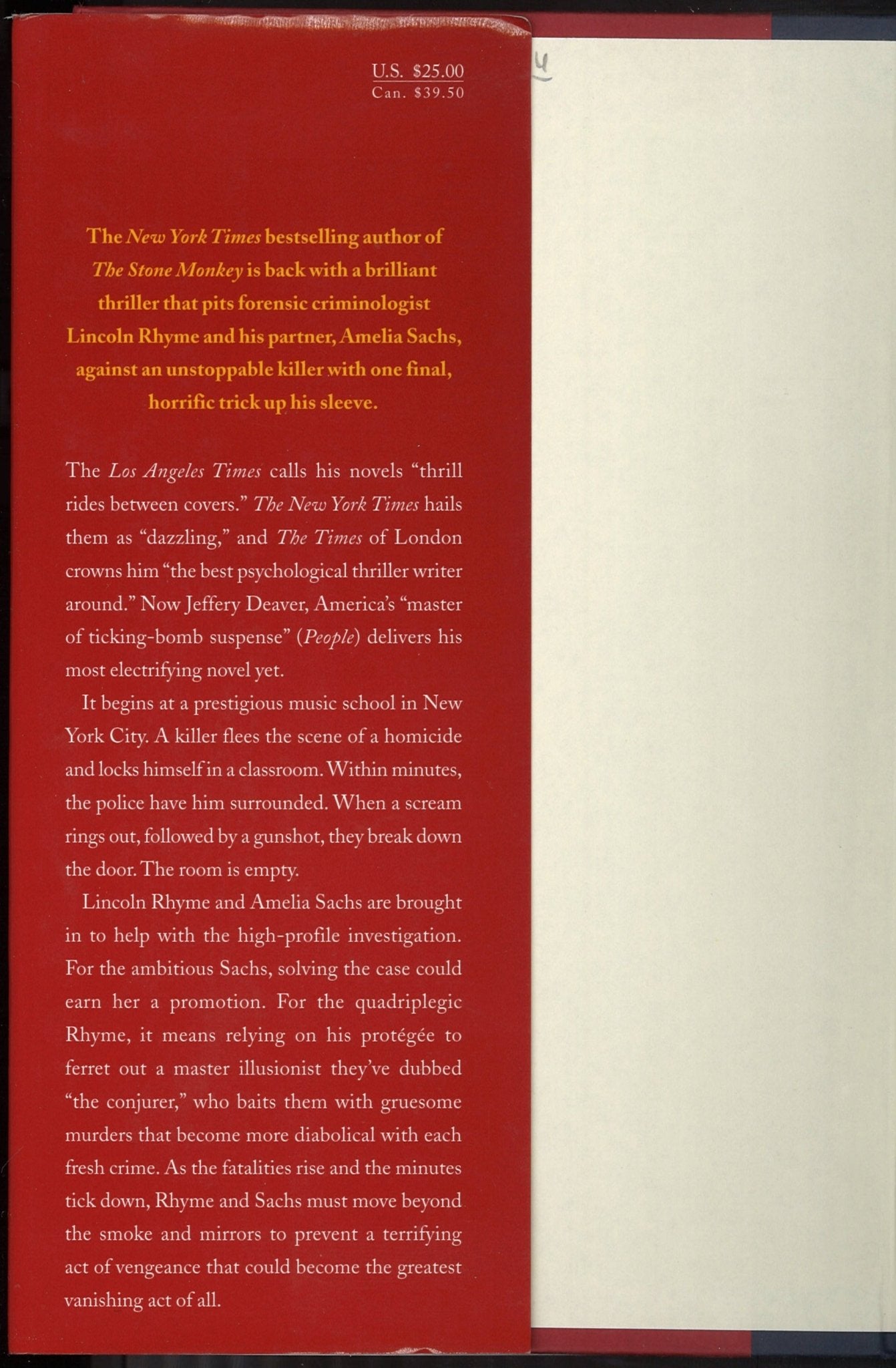 The Vanished Man: A Lincoln Rhyme Novel - The Bookstore