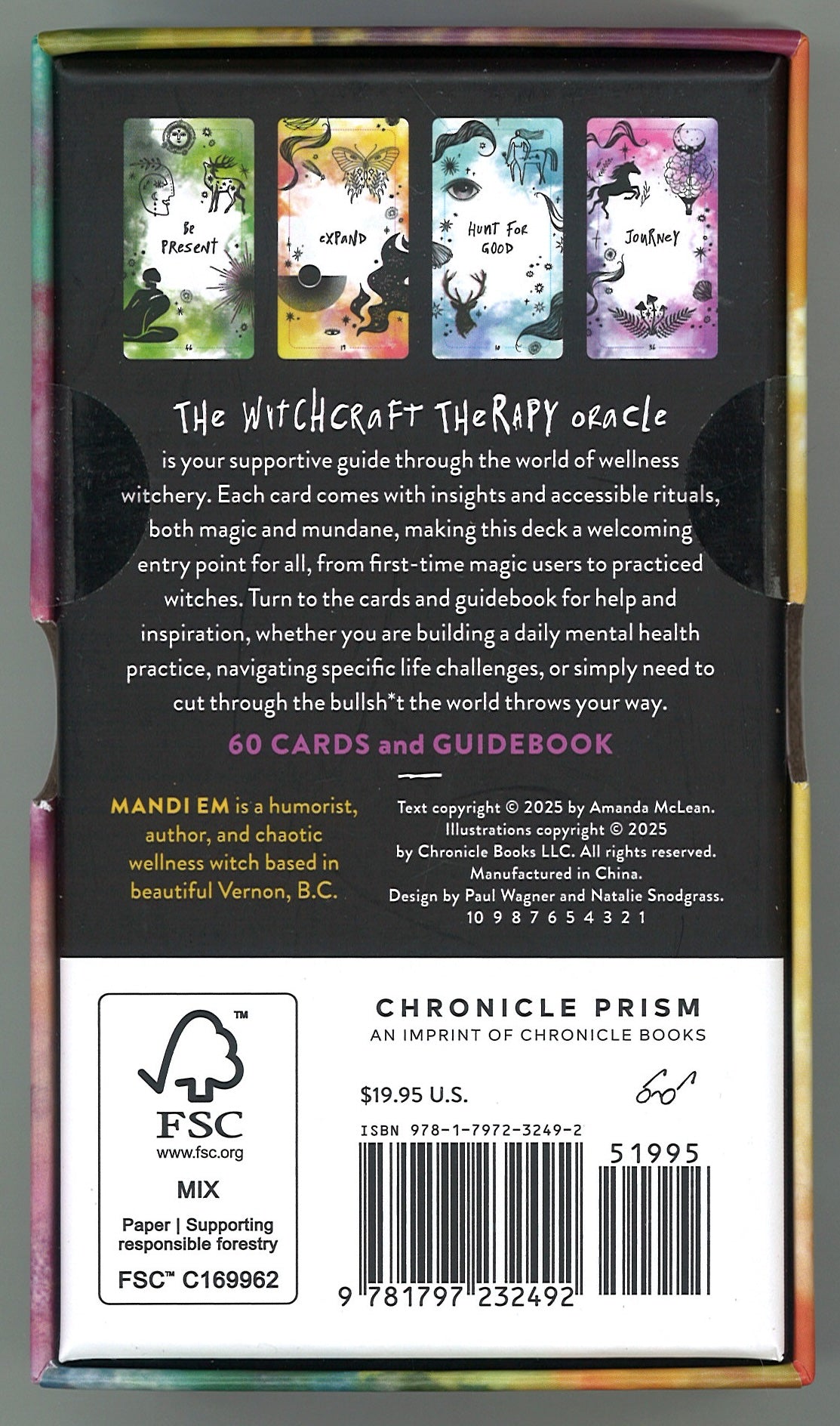 The Witchcraft Therapy Oracle Deck: Intuitive Messages for Mental Health Magic - The Bookstore