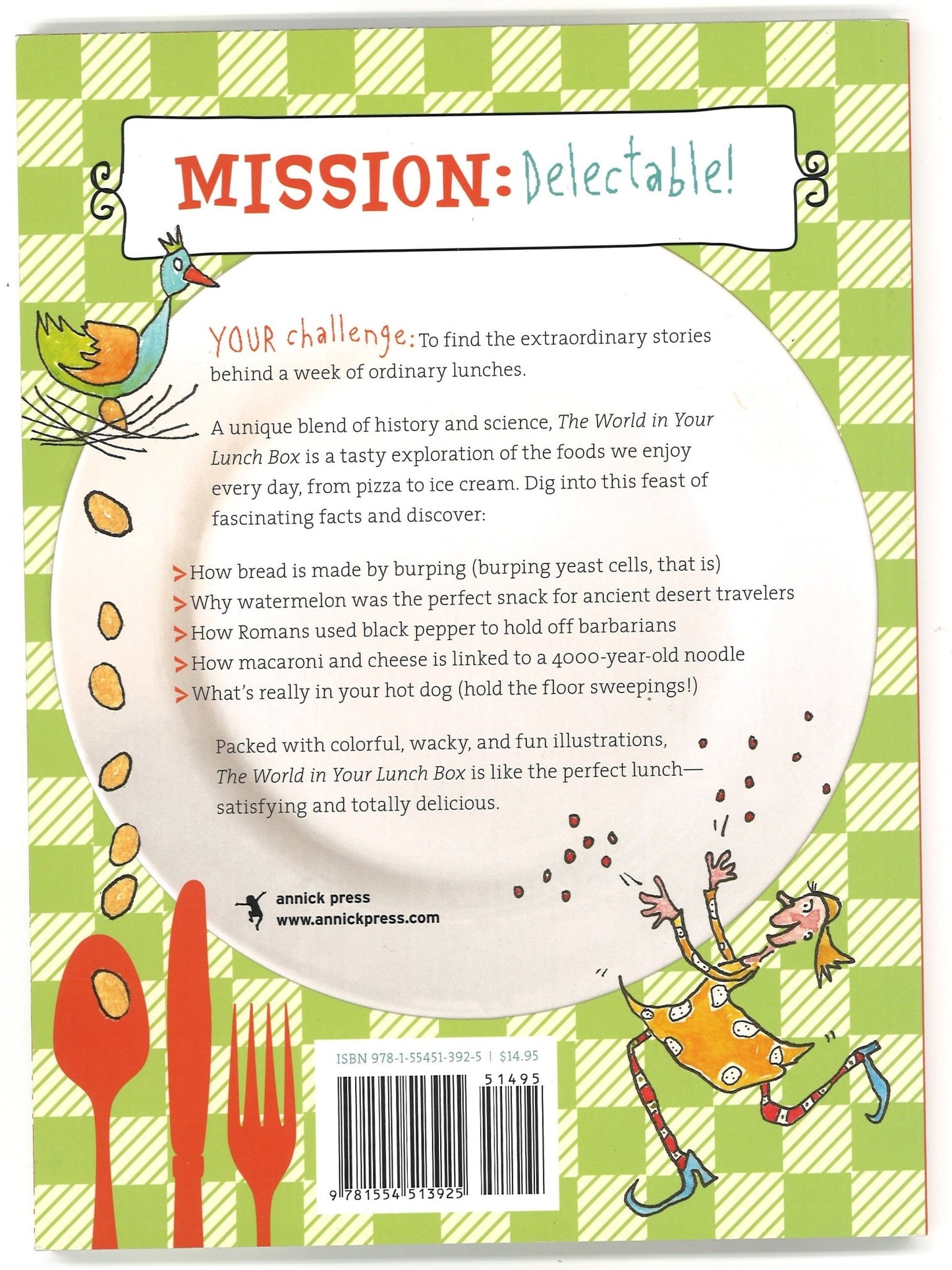 The World in Your Lunch Box: The Wacky History and Weird Science of Everyday Foods - The Bookstore